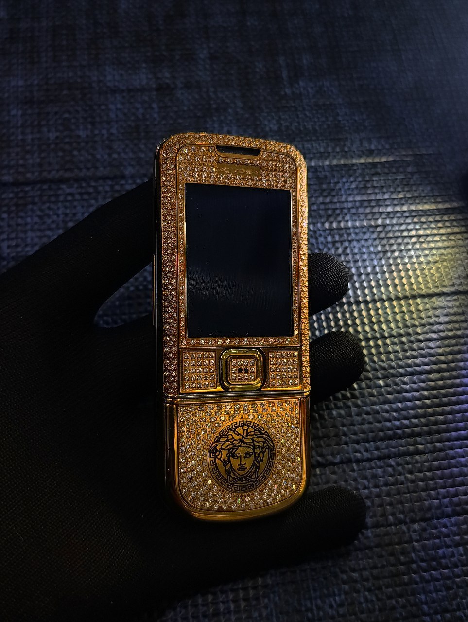 گوشی موبایل نوکیا (ریجسترشده)  NOKIA 8800 Arte Gold Versace