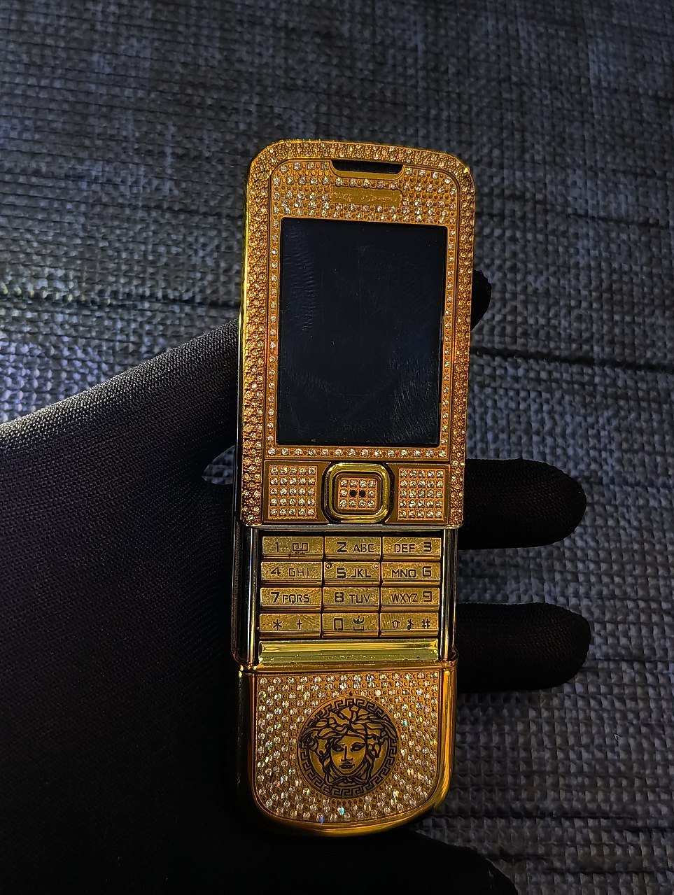 گوشی موبایل نوکیا (ریجسترشده)  NOKIA 8800 Arte Gold Versace