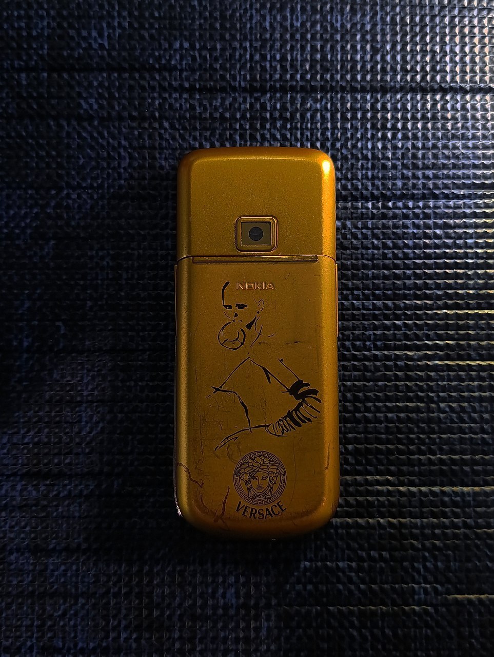 گوشی موبایل نوکیا (ریجسترشده)  NOKIA 8800 Arte Gold Versace